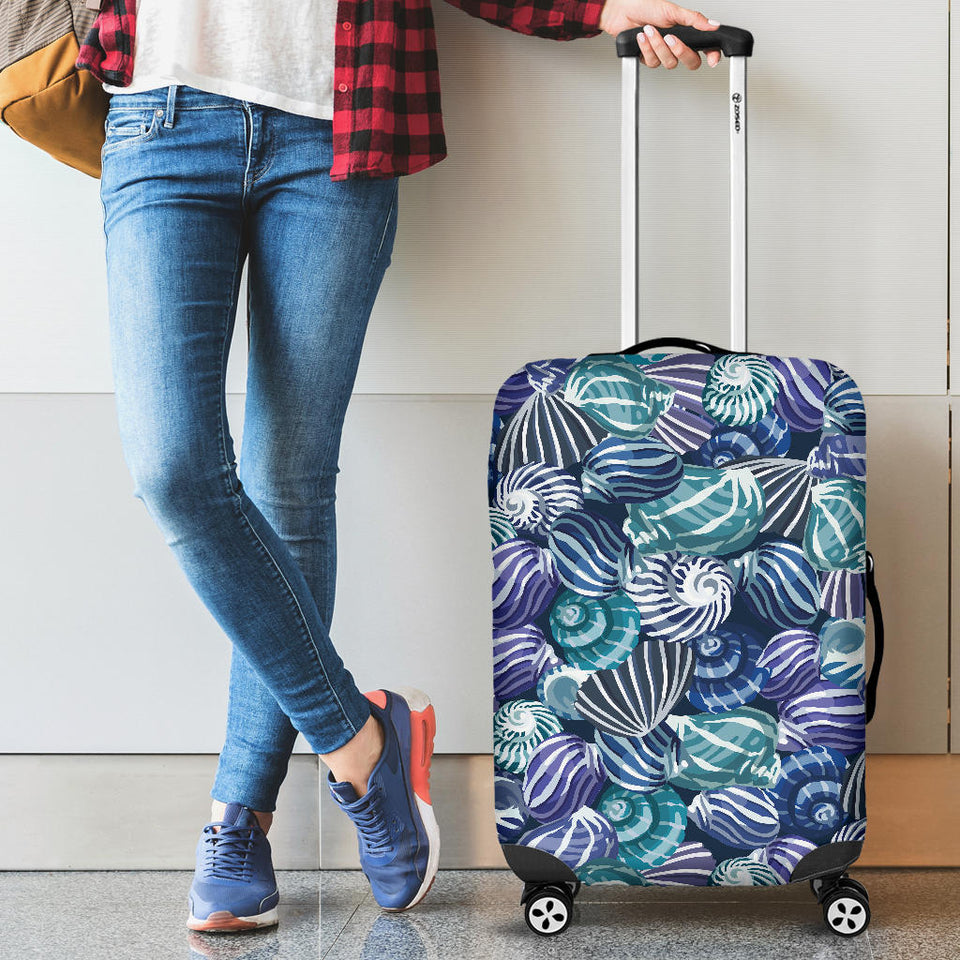 Shell Design Pattern Cabin Suitcases Luggages