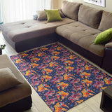 Goldfish Pattern Print Design 05 Area Rug