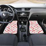 Canada Pattern Print Design 04 Front Car Mats