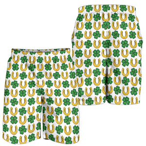 Horseshoes Pattern Print Design 04 Men Shorts