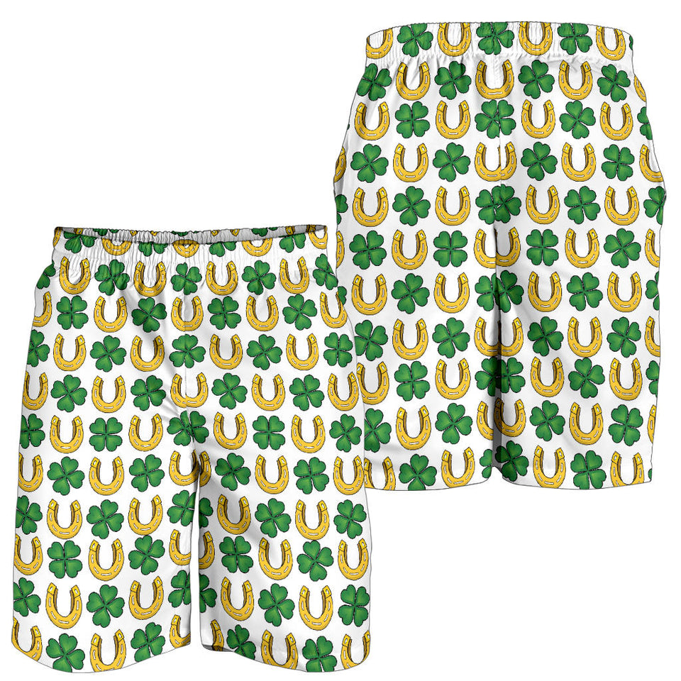 Horseshoes Pattern Print Design 04 Men Shorts