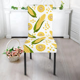 Corn Pattern Print Design 05 Dining Chair Slipcover