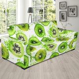 Watercolor Kiwi Pattern Sofa Slipcover