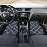 Nautical Steering Wheel Rope Pattern Front Car Mats