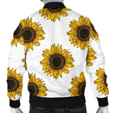 Sunflowers Design Pattern Men'S Bomber Jacket