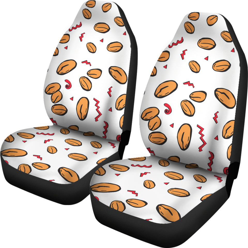 Peanuts Pattern Background  Universal Fit Car Seat Covers