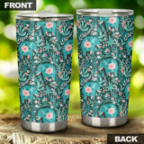 Elephants Jungle Pattern Tumbler
