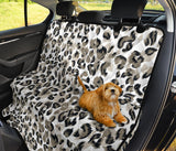 Leopard Skin Print Pattern Dog Car Seat Covers