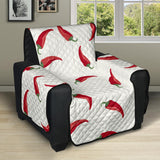 Chili peppers pattern Recliner Cover Protector