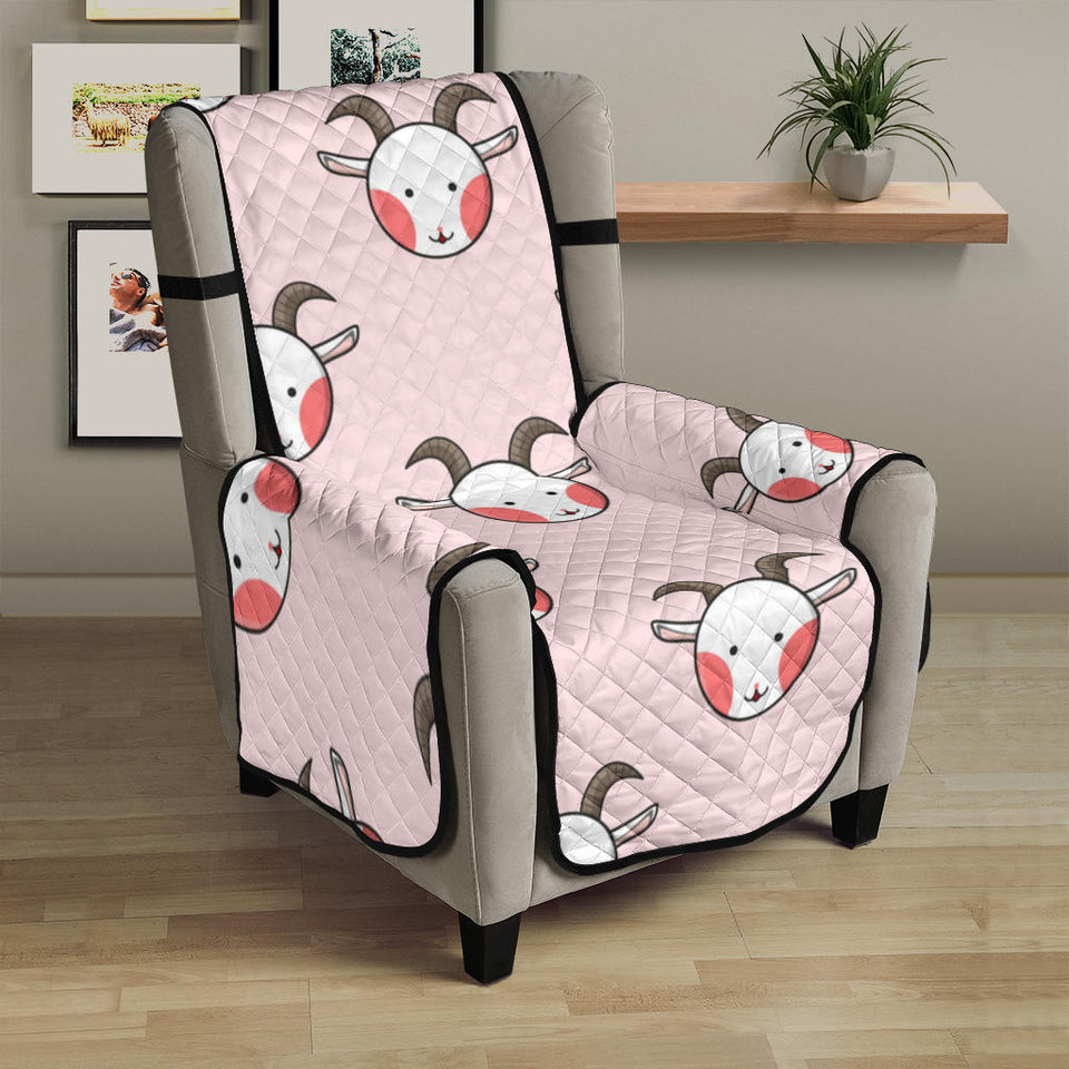 Cute goat pattern Chair Cover Protector