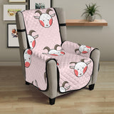 Cute goat pattern Chair Cover Protector