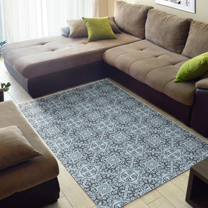 Traditional Indian Element Pattern Area Rug