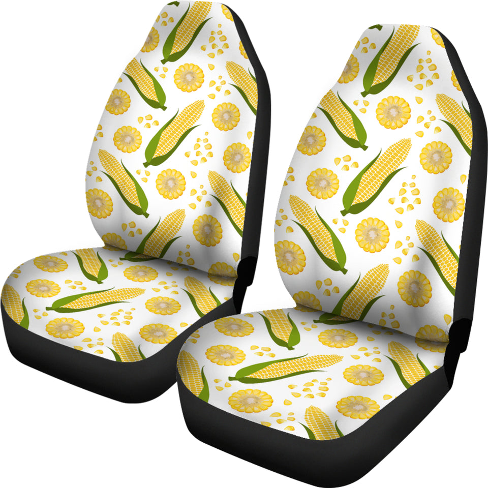 Corn Pattern Print Design 05 Universal Fit Car Seat Covers