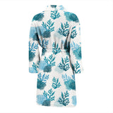 Coral Reef Pattern Print Design 04 Men's Bathrobe