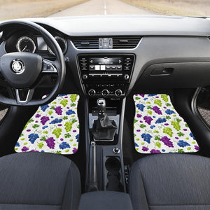 Grape Pattern Front Car Mats