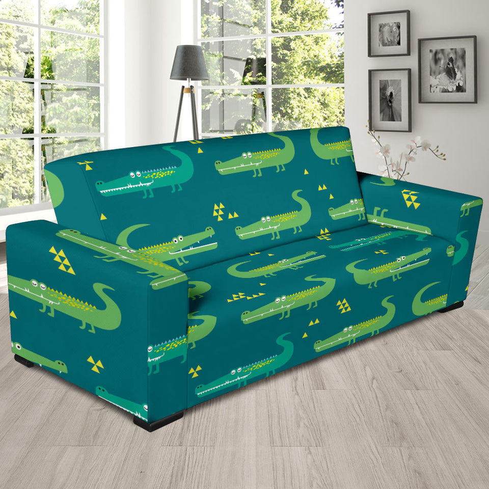 Crocodile Pattern Sofa Slipcover