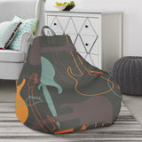 Electric Guitars Pattern Bean Bag Cover