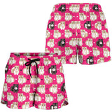 Guinea Pig Pattern Print Design 01 Women Shorts