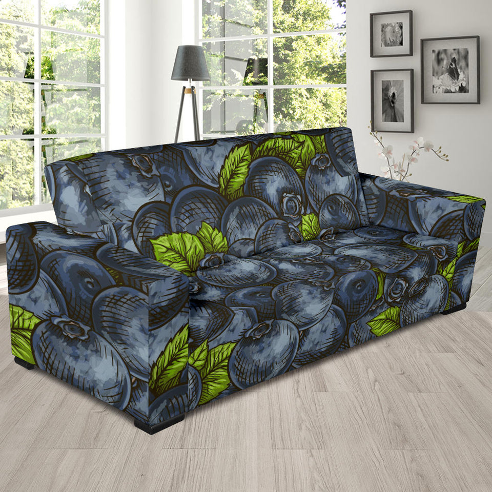 Blueberry Pattern Sofa Slipcover