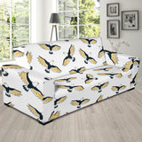 Eagle Pattern Print Design 03 Sofa Slipcover