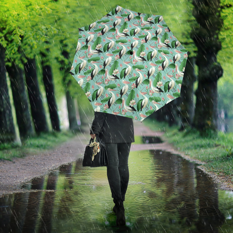 Pelican Pattern Print Design 01 Umbrella