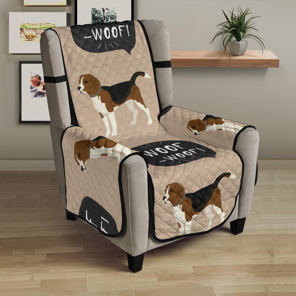 Beagle pattern Chair Cover Protector