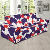 Kangaroo Australian Pattern Sofa Slipcover