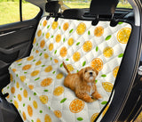 Oranges Leaves Pattern Dog Car Seat Covers