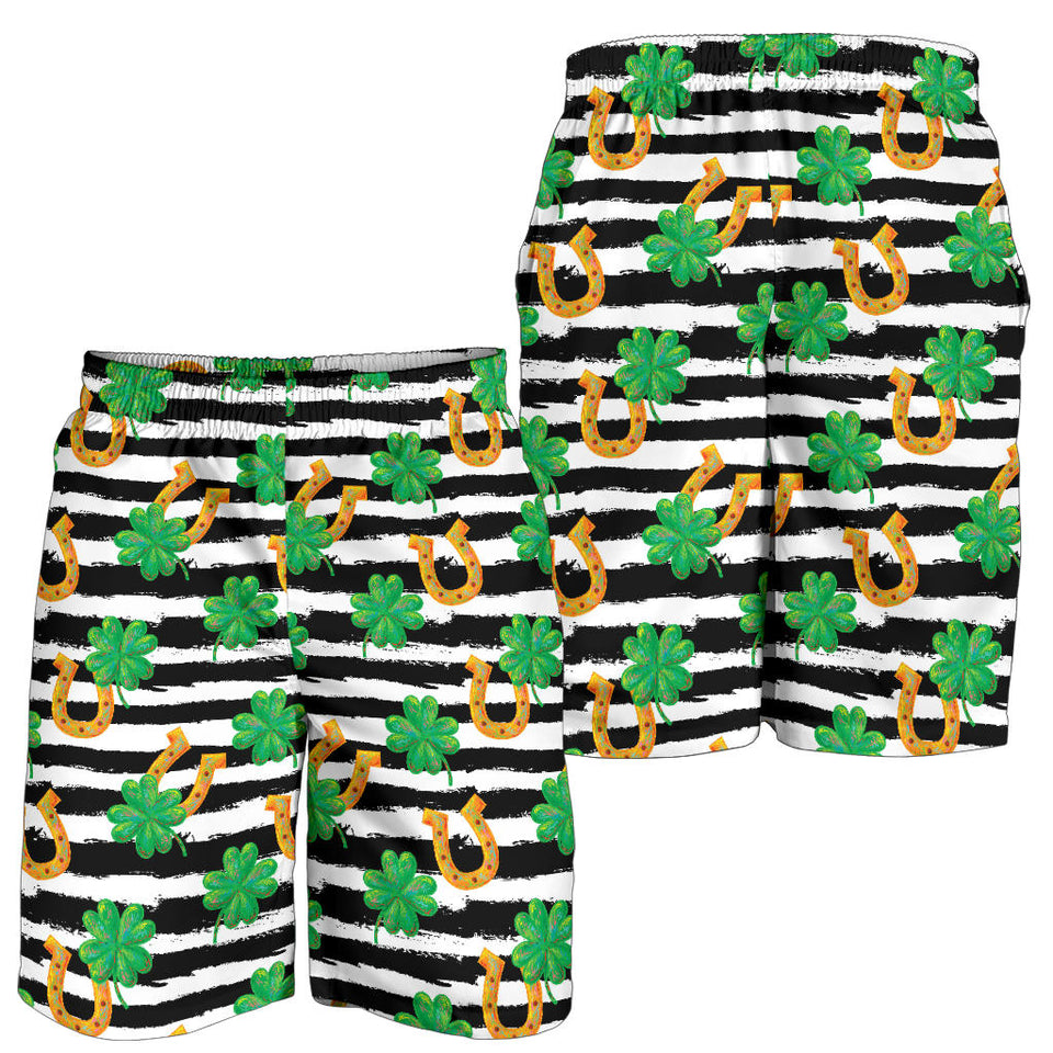 Horseshoes Pattern Print Design 01 Men Shorts