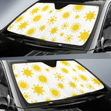 Sun Pattern Car Sun Shade
