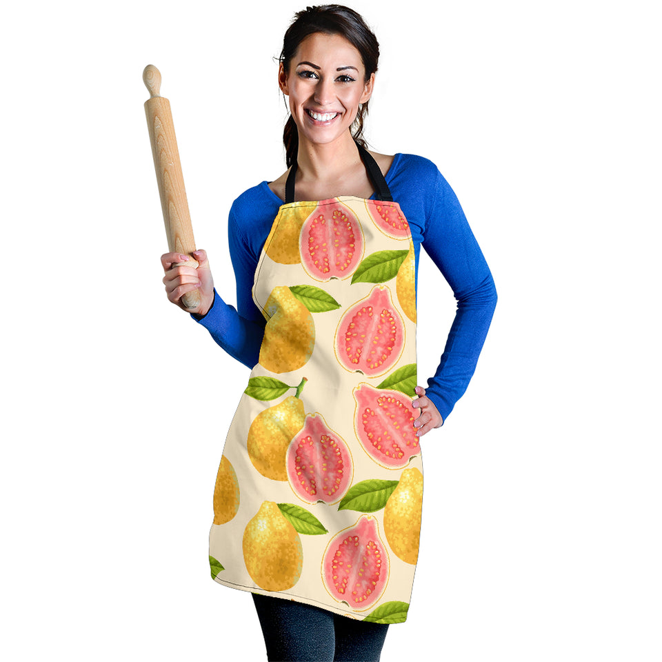 Beautiful Guava Pattern Adjustable Apron