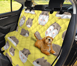 Cute Hamster Pattern Dog Car Seat Covers