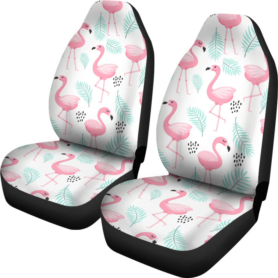 Cute Flamingo Pattern Universal Fit Car Seat Covers