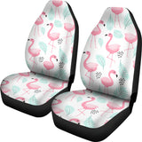 Cute Flamingo Pattern Universal Fit Car Seat Covers