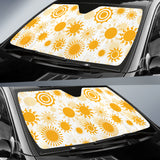 Sun Design Pattern Car Sun Shade