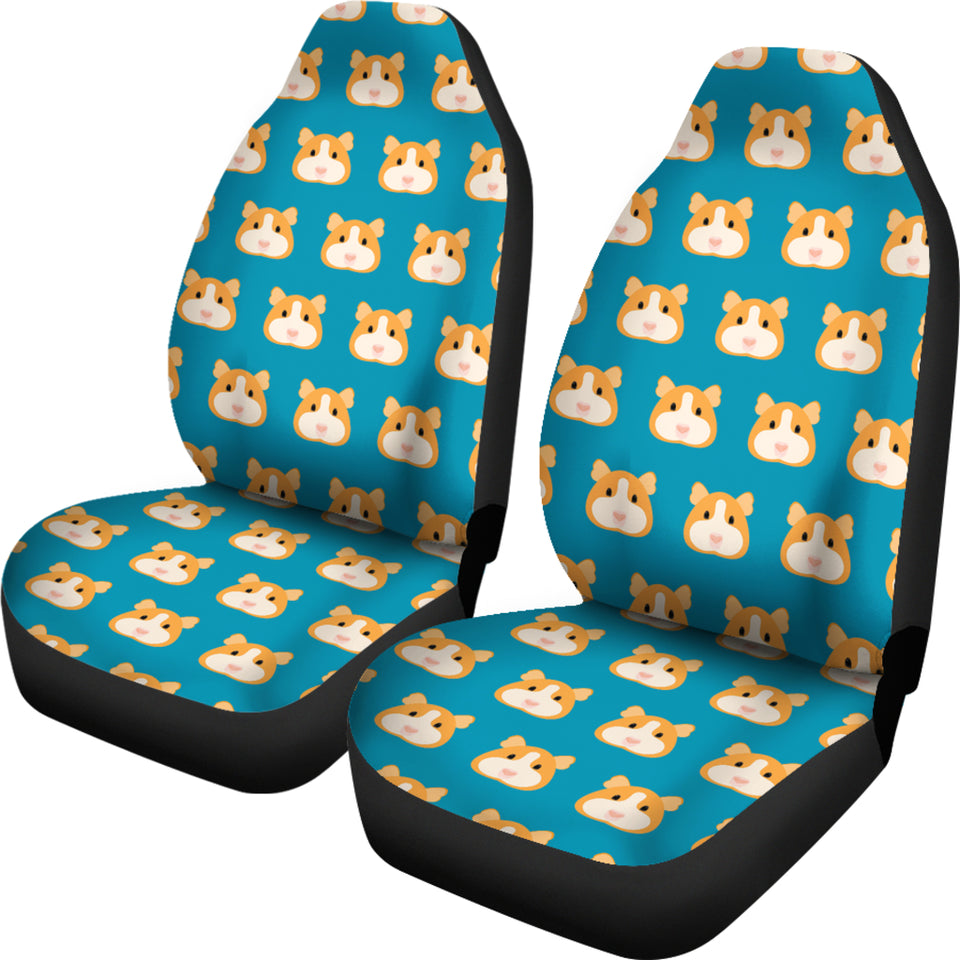 Guinea Pig Pattern Print Design 03 Universal Fit Car Seat Covers