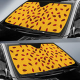 Passion Fruit Texture Car Sun Shade