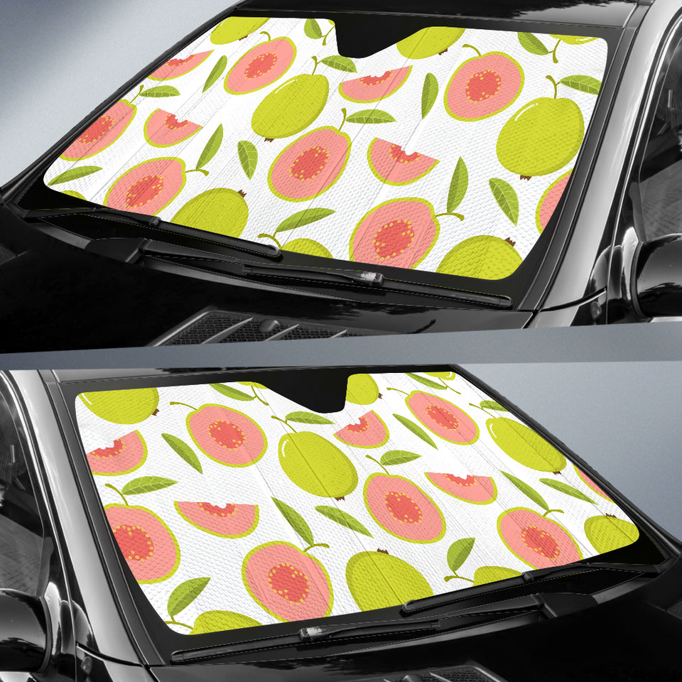 Guava Pattern Car Sun Shade