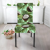 Coconut Pattern Print Design 02 Dining Chair Slipcover