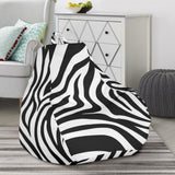 Zebra Skin Pattern Bean Bag Cover