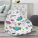 Candy Design Pattern Bean Bag Cover