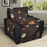 Coffee bean leave pattern Recliner Cover Protector