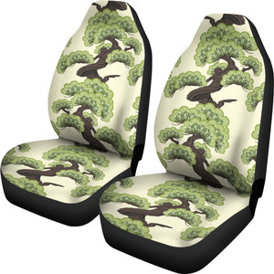 Bonsai Pattern Universal Fit Car Seat Covers
