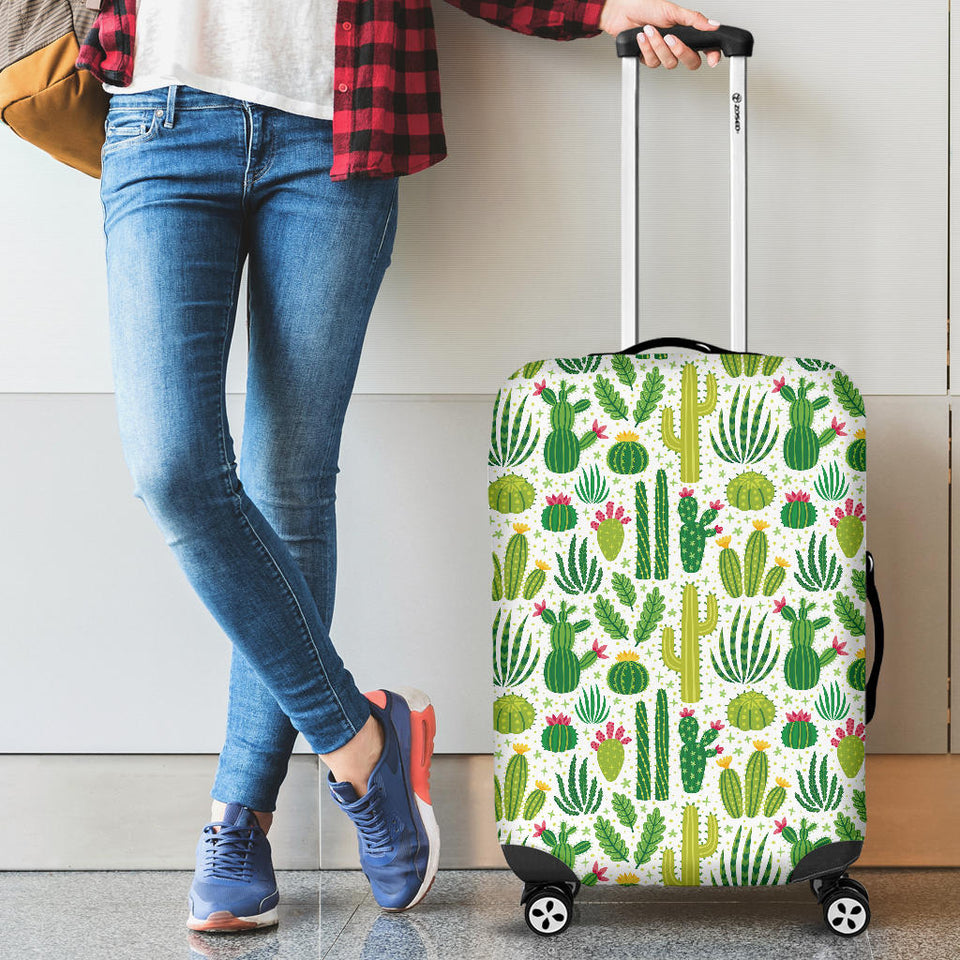 Cactus Pattern Luggage Covers