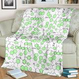 Chemistry Periodic Table Pattern Print Design 03 Premium Blanket