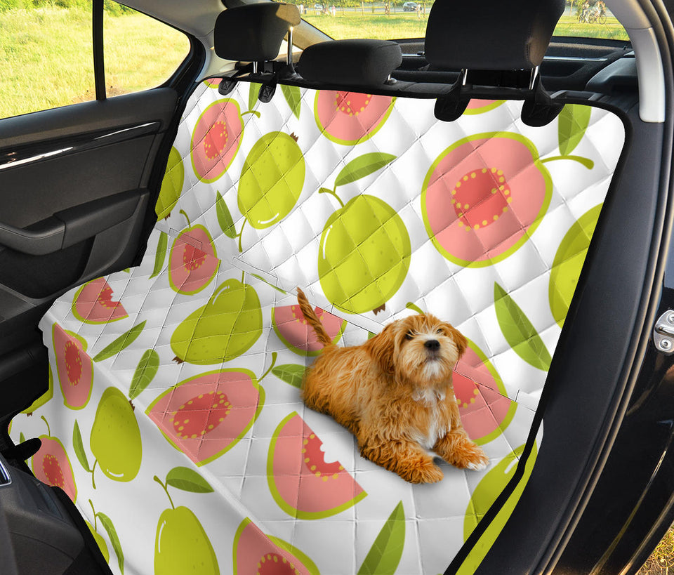 Guava Pattern Dog Car Seat Covers
