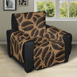 Coffee bean on brown background Recliner Cover Protector
