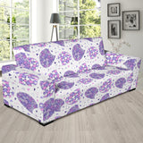 Hedgehog Pattern Print Design 05 Sofa Slipcover