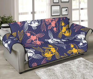 Koi Fish Carp Fish pattern Sofa Cover Protector