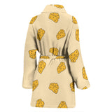 Cheese Pattern Women'S Bathrobe